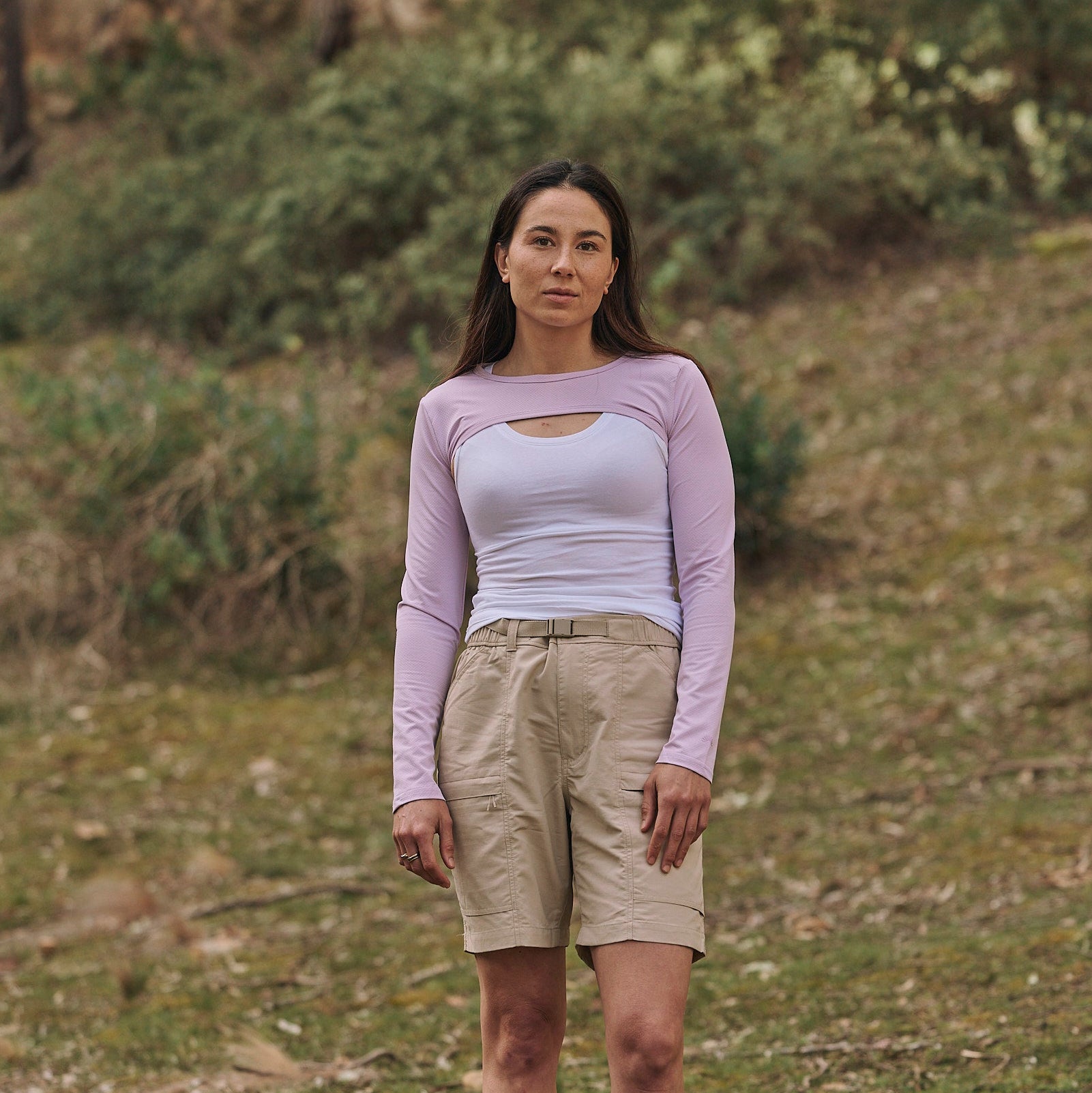 Women's 'Shady Sleeves' UPF50+ Sun Shrug - Lilac – Sun Ray