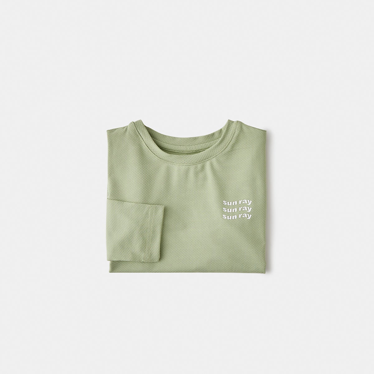 Sun Ray Sun Protection UPF50+ kids children's All G long sleeve tee saltbush Australia