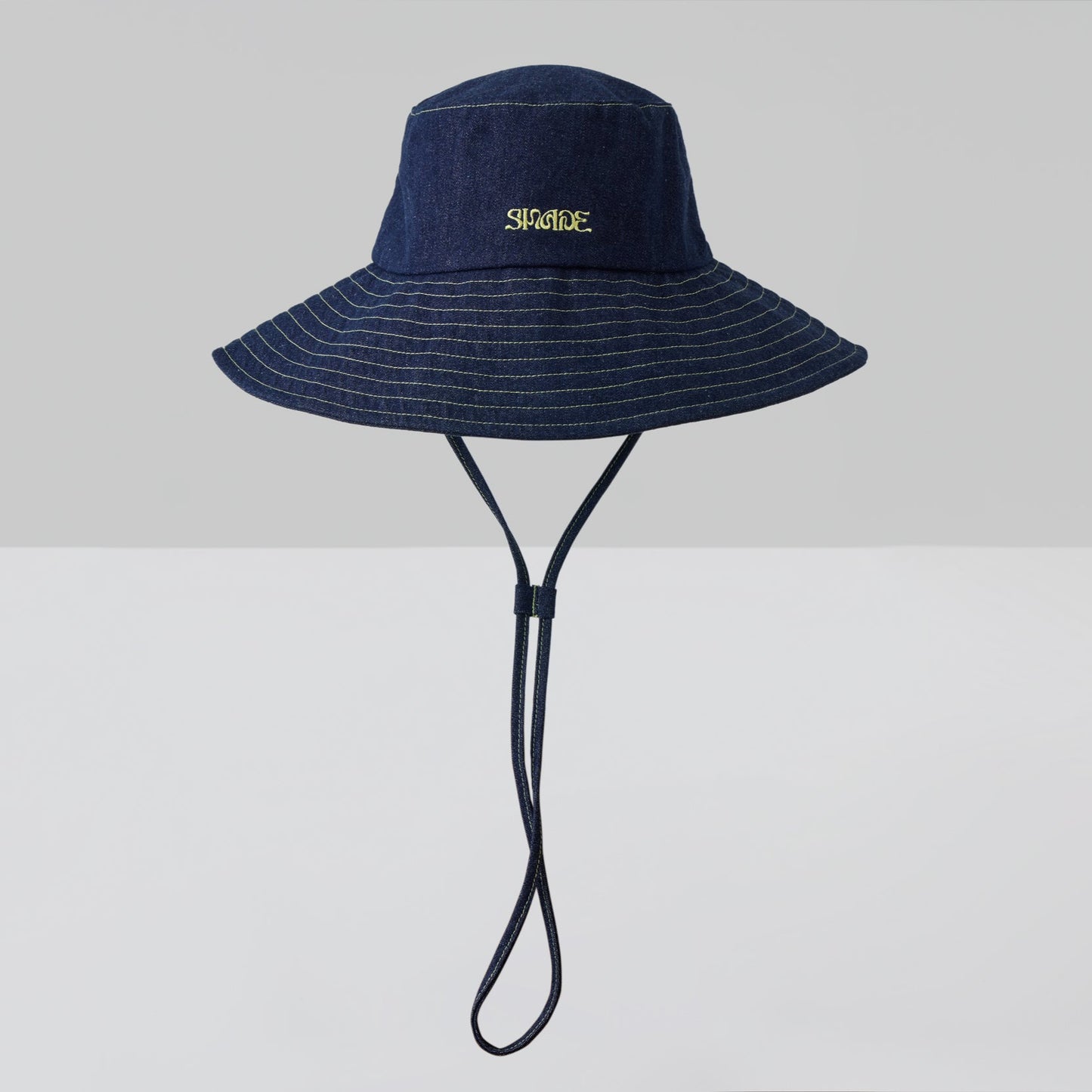 Sun Ray UPF50+ Sun protection shady lady wide brim shade hat denim blue