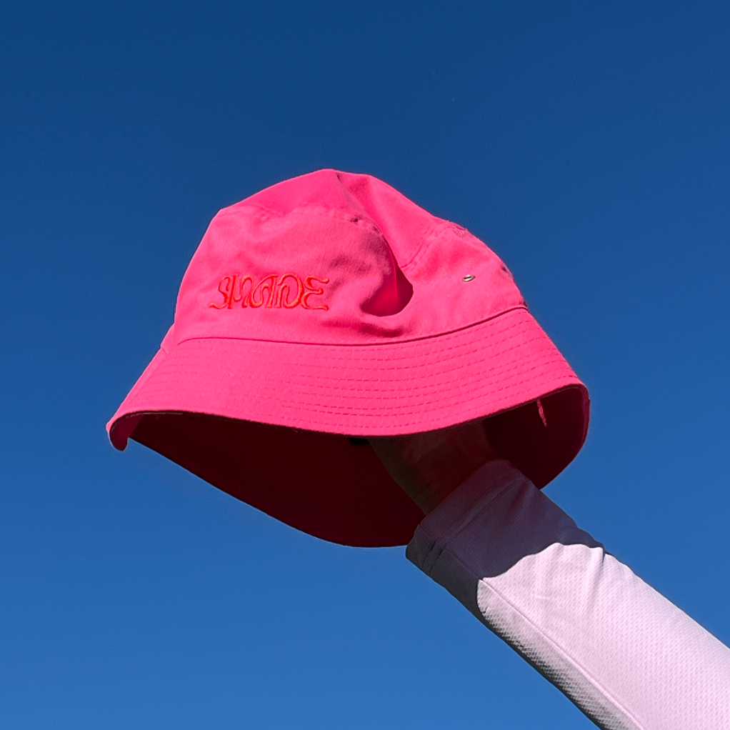 Sun Ray Sun Protection Shade Bucket Hat Pink