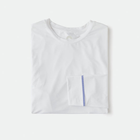 Sun Ray UPF50+ Sun Protection Clothing All G Long Sleeve Tee White