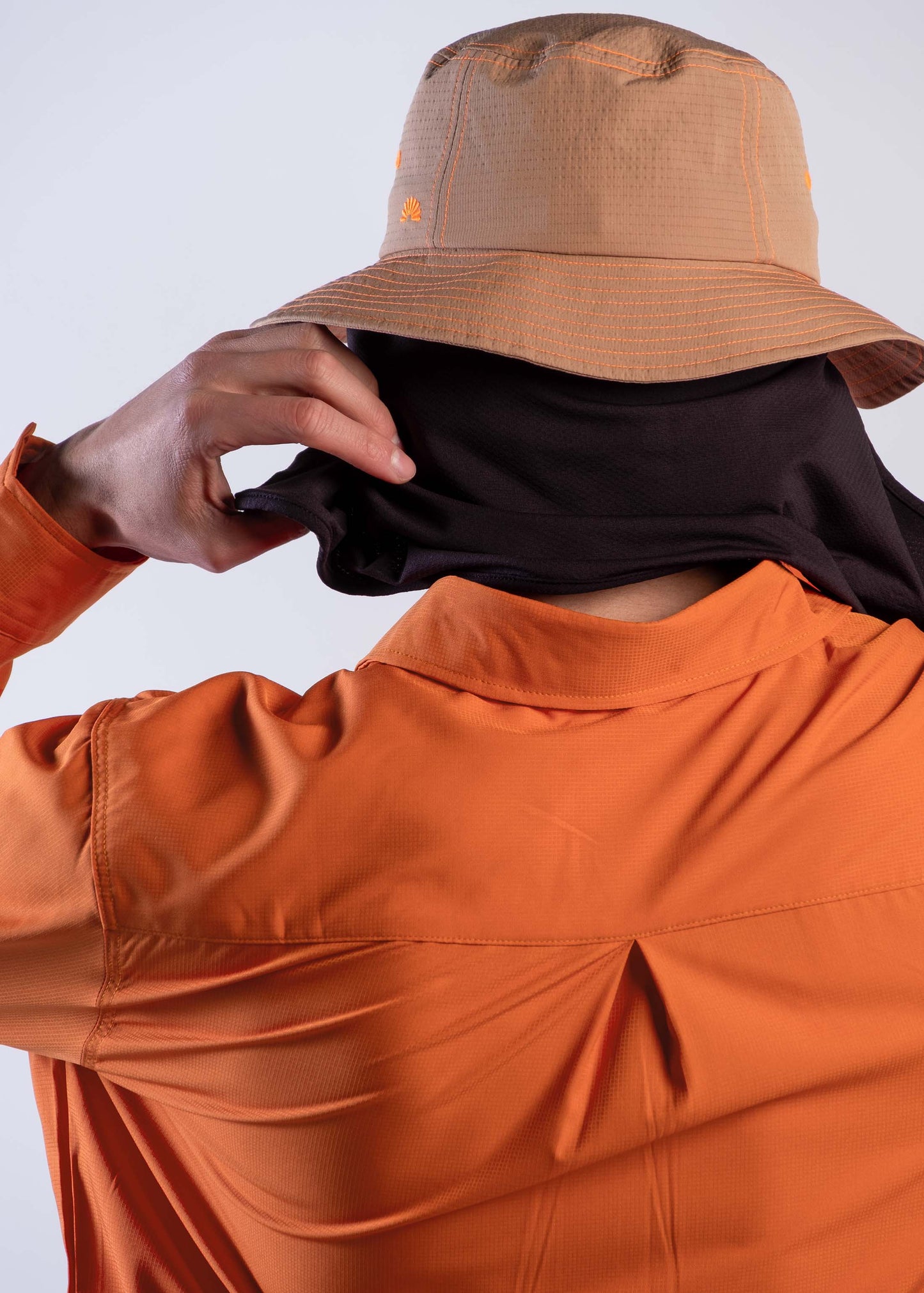 Sun Ray UPF50+ Sun Protection Clothing Sun Shirt Burnt Orange