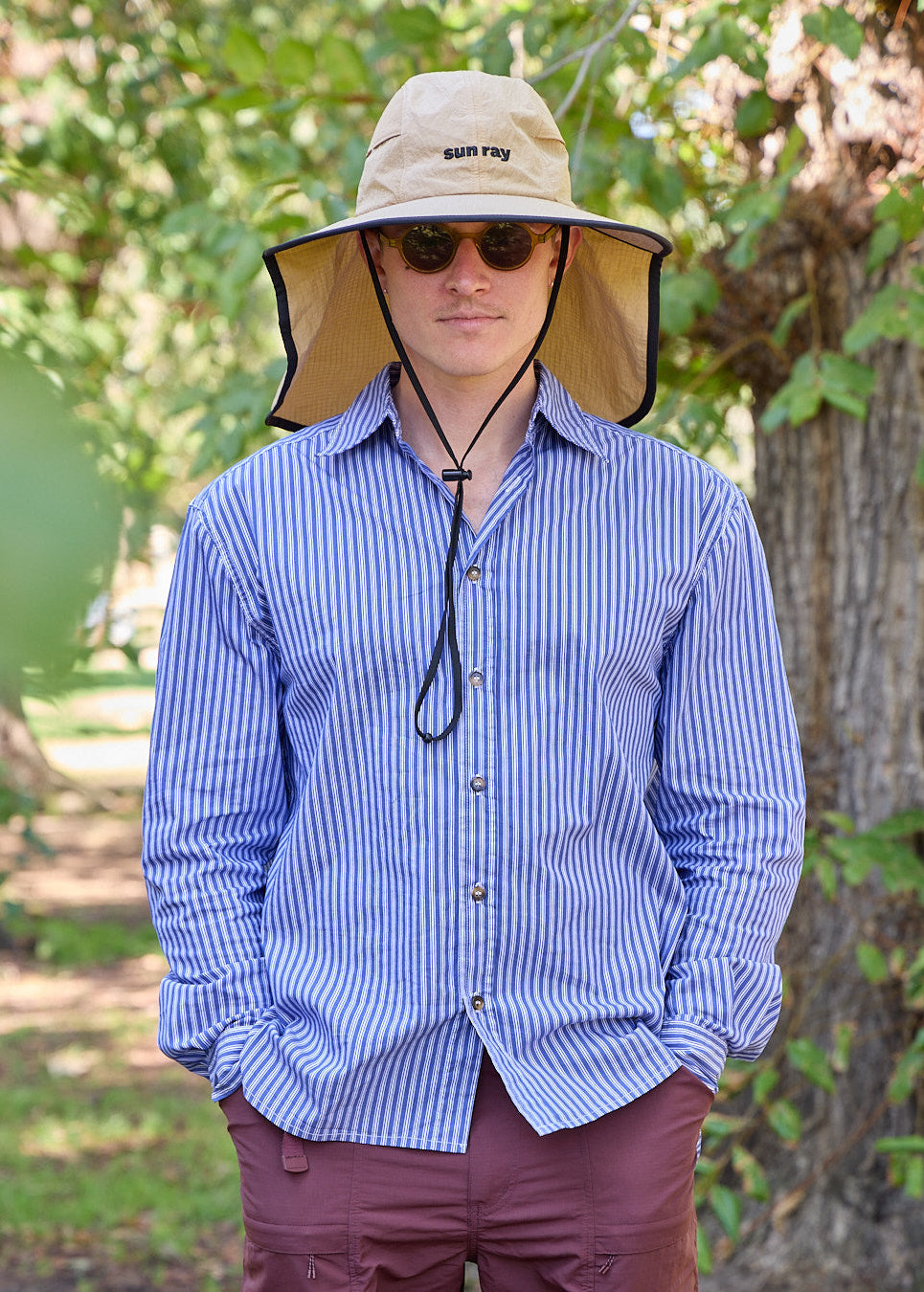 All Day, Everyday Sun Shirt with Sun Ray Seriously Shady mullet brimmer hat