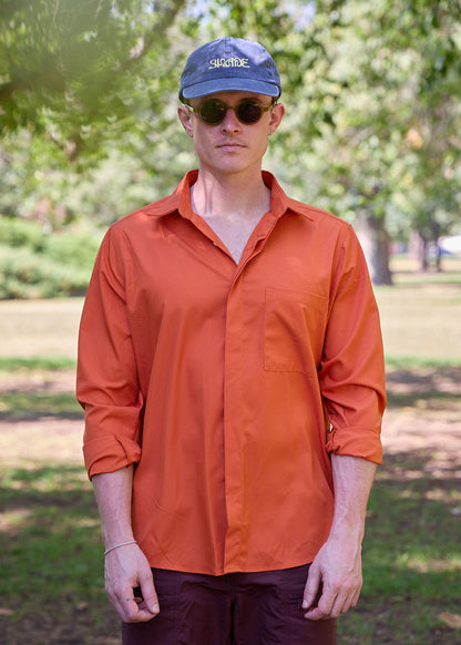 Sun Ray UPF50+ Sun Protection Clothing Sun Shirt Burnt Orange