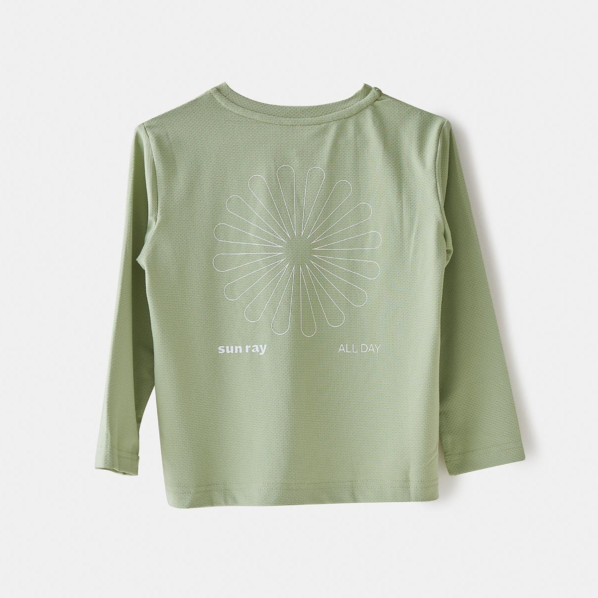 Kids UPF 50+ All G UV Tee Long Sleeve Saltbush - Main Image