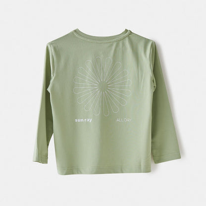 Sun Ray Sun Protection UPF50+ kids children's All G long sleeve tee saltbush Australia