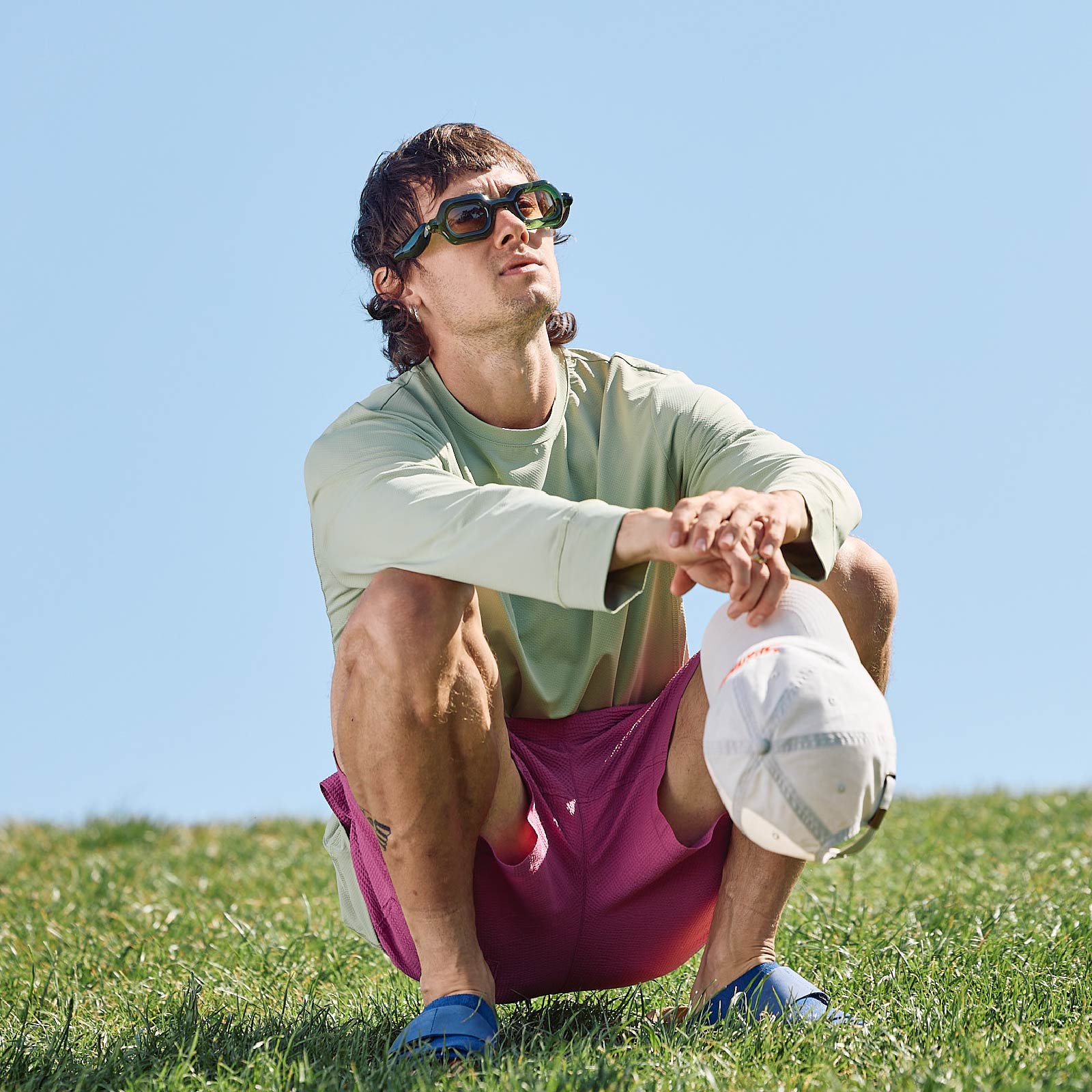 Sun Ray UPF50+ Sun Protection Clothing All G Long Sleeve Tee Saltbush Australia