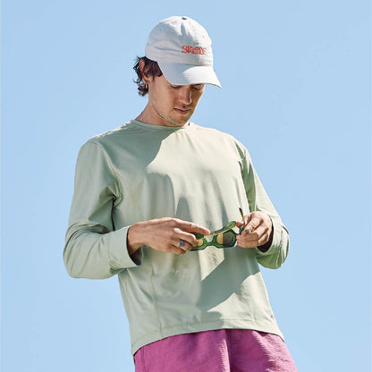 Sun Ray UPF50+ Sun Protection Clothing All G Long Sleeve Tee Saltbush Australia