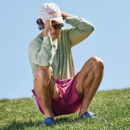 Sun Ray UPF50+ Sun Protection Clothing All G Long Sleeve Tee Saltbush Australia