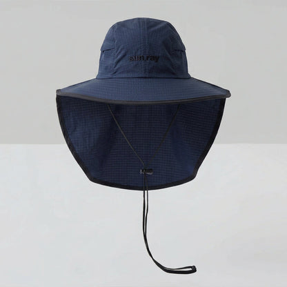 Sun Ray Seriously Shady Mullet Brimmer Hat UPF50+ Stone Ripstop