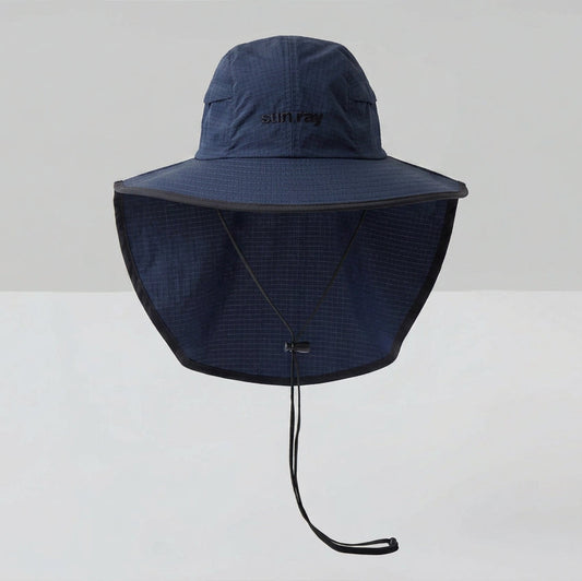 Sun Ray Seriously Shady Mullet Brimmer Hat UPF50+ Stone Ripstop