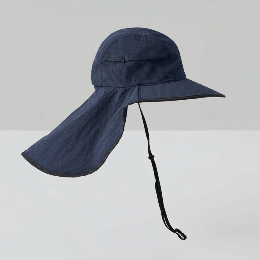 Sun Ray Seriously Shady Mullet Brimmer Hat UPF50+ Stone Ripstop