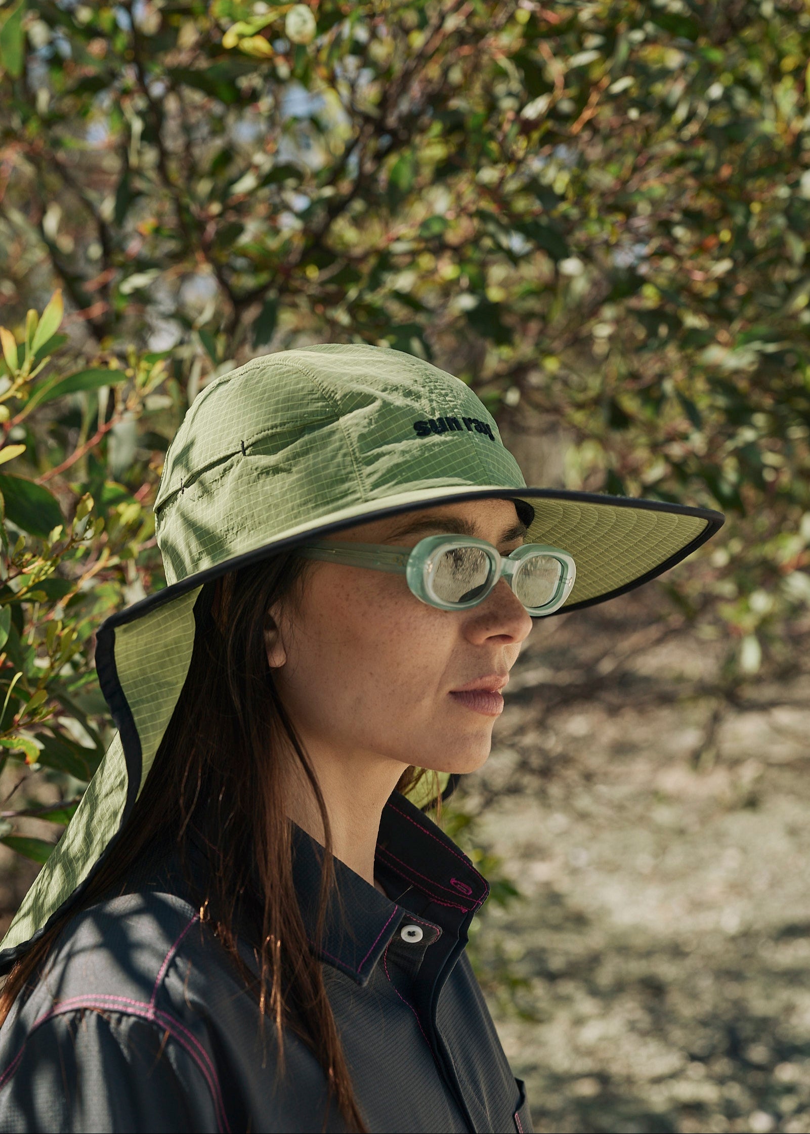 Seriously Shady Mullet Brimmer Hat Eucalypt – Sun Ray