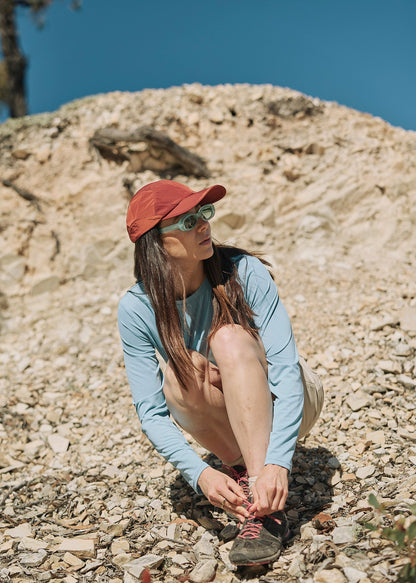 Sun Ray UPF50+ All G UV Tee Horizon Blue Women's