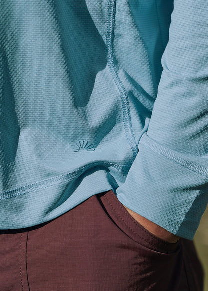 Sun Ray UPF50+ All G UV Tee Horizon Blue Men's