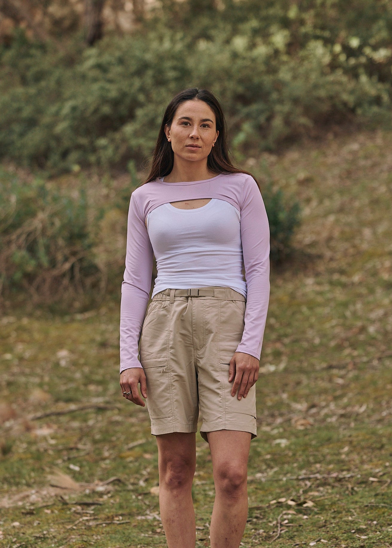 Sun Ray Shady Shoulders UPF50+ Sun Shrug arms sleeves protection bolero lilac