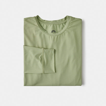 Sun Ray UPF50+ Sun Protection Clothing All G Long Sleeve Tee Saltbush Australia