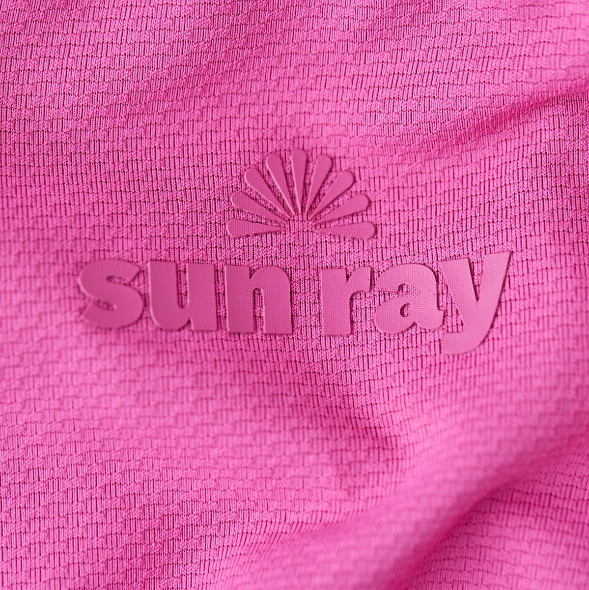 Sun Ray UPF50+ Sun Protection Clothing All G Long Sleeve Tee fuchsia boxy fit