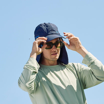 Sun ray flap cap legionnaires hat upf50