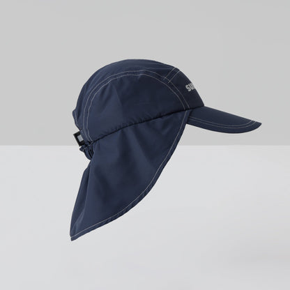UPF50+ sun protection navy legionnaire mullet hat
