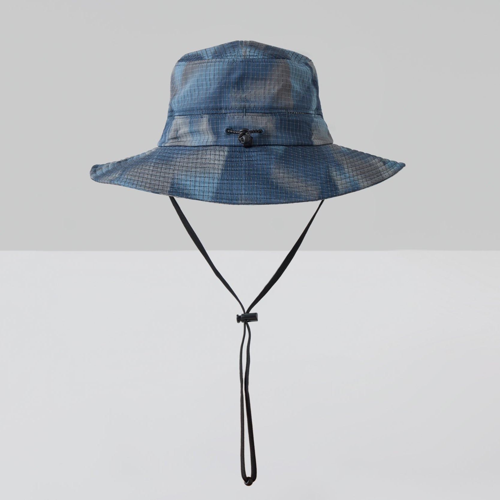 Sun Ray Breezy Brim Hat UPF50+ camo ripstop wide brim hat with 360° mesh ventilation, adjustable toggle fit and detachable chin strap