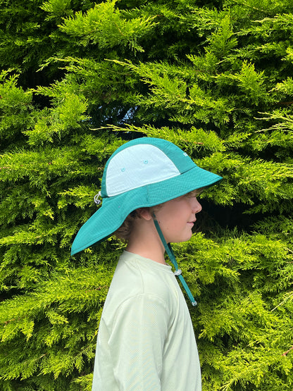 Kids sun protection mullet brimmer legionnaire hat