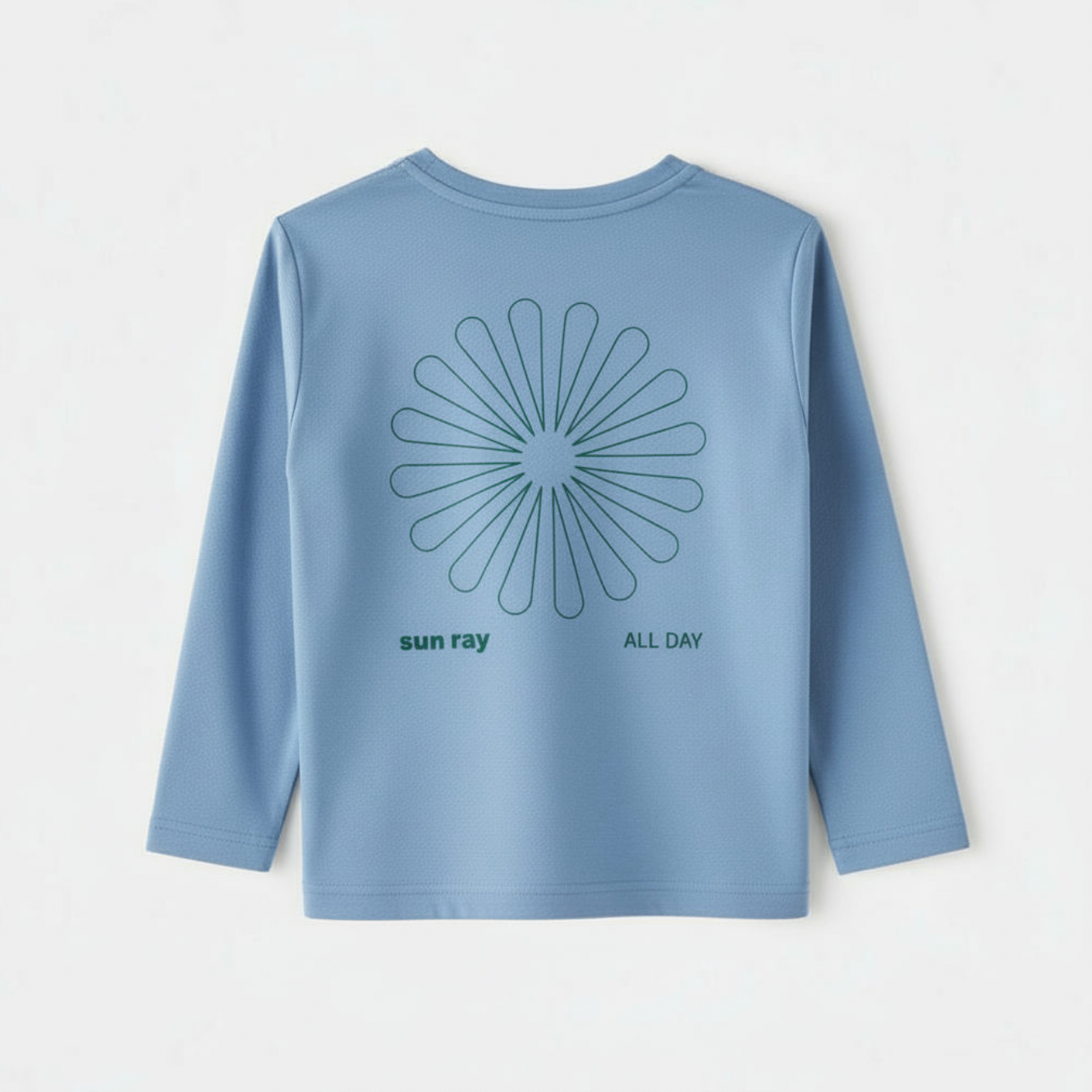 Kids UPF50+ Sun Protection All G UV Tee Horizon Blue