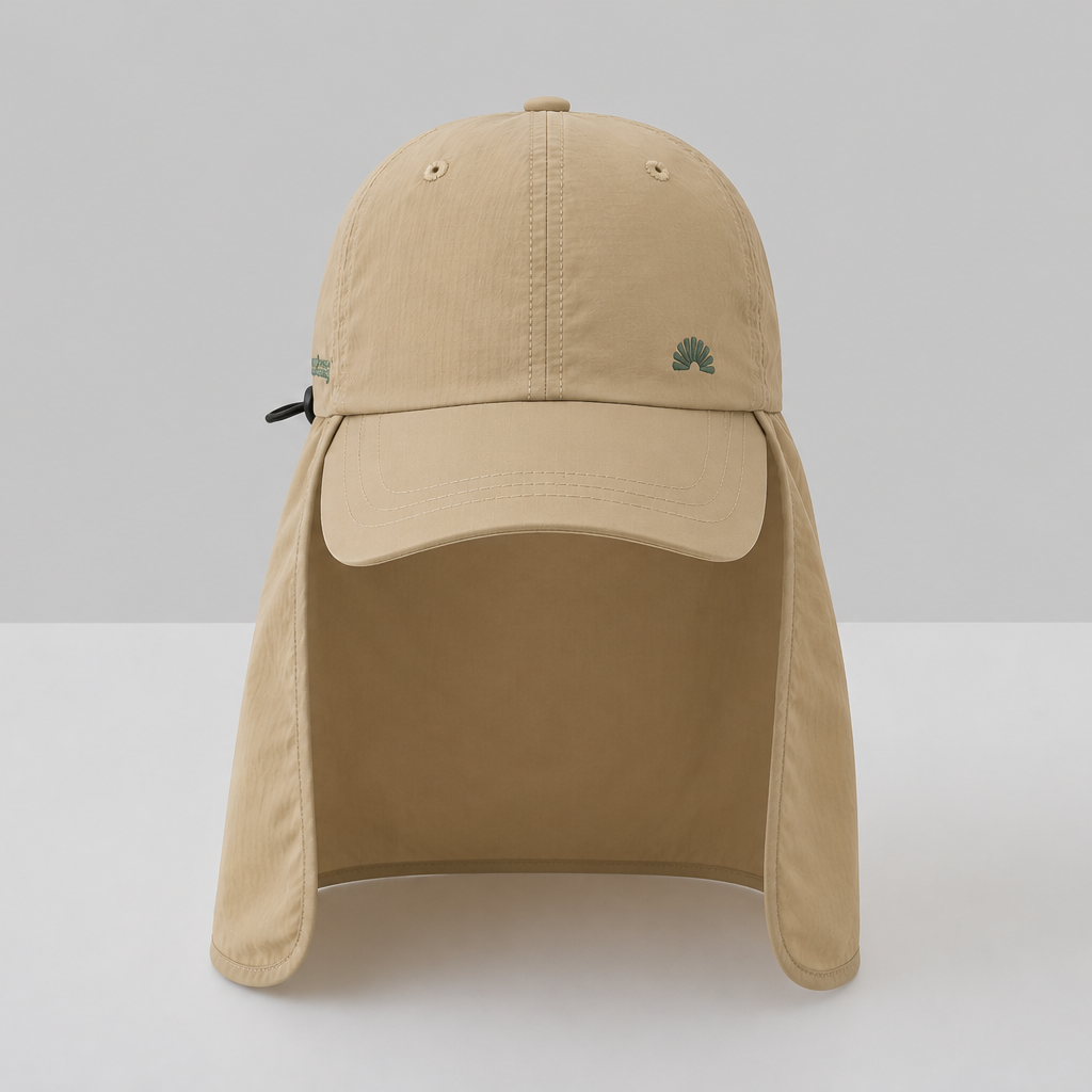Sun ray flap cap legionnaires hat upf50+