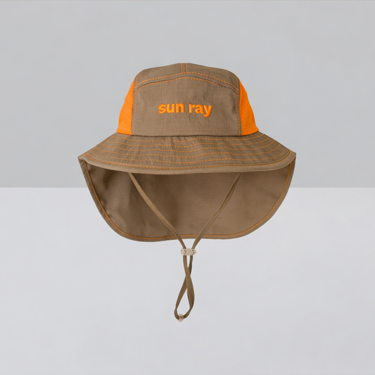 Kids' sun protection mullet brimmer legionnaire hat