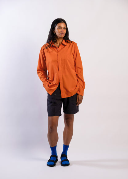 Sun Ray UPF50+ Sun Protection Clothing Sun Shirt Burnt Orange