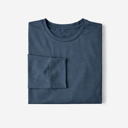 Sun Ray Upf50+ Sun Protection All G UV Tee Men Deep Teal