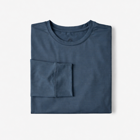 Sun Ray Upf50+ Sun Protection All G UV Tee Men Deep Teal